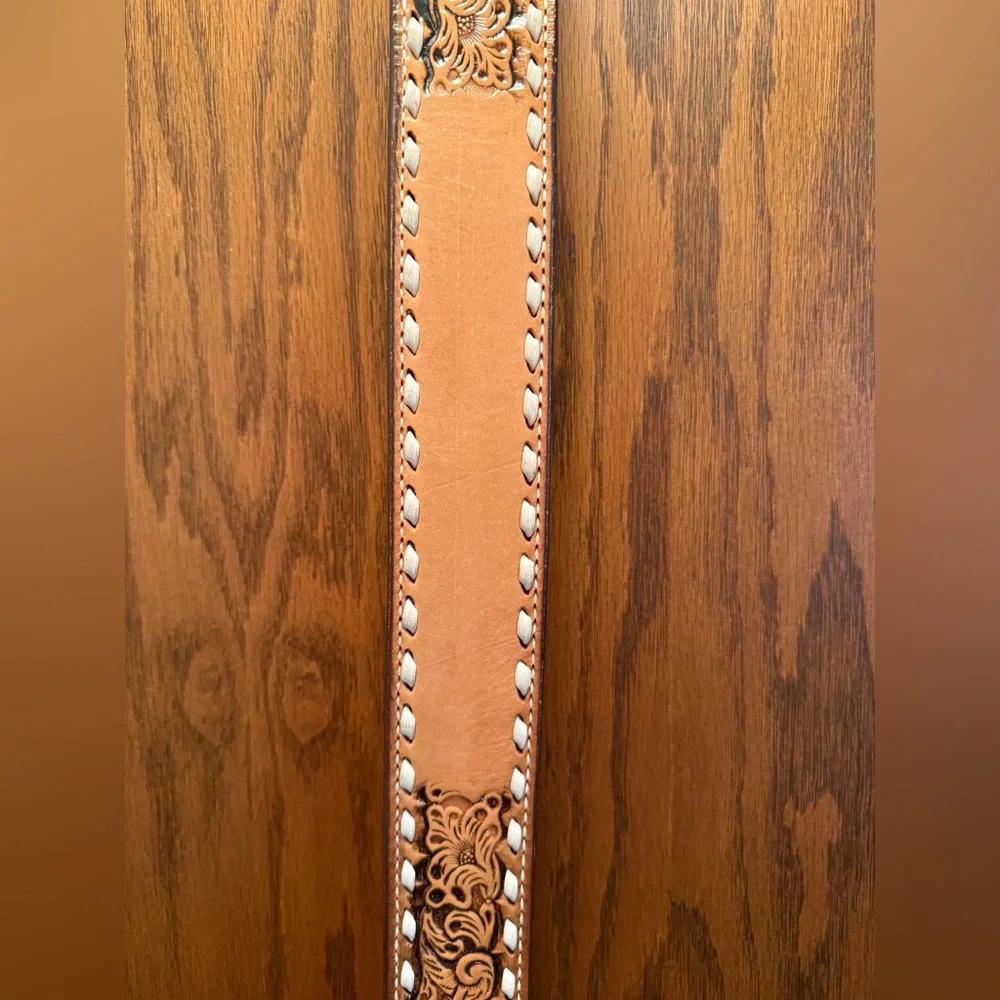 Nocona tooled leather